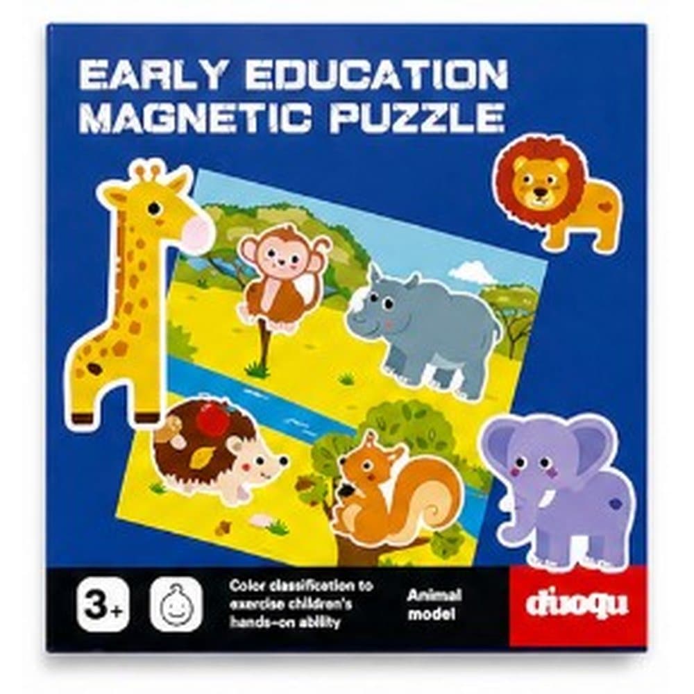 Ksiązeczka z magnesami zwierzęta